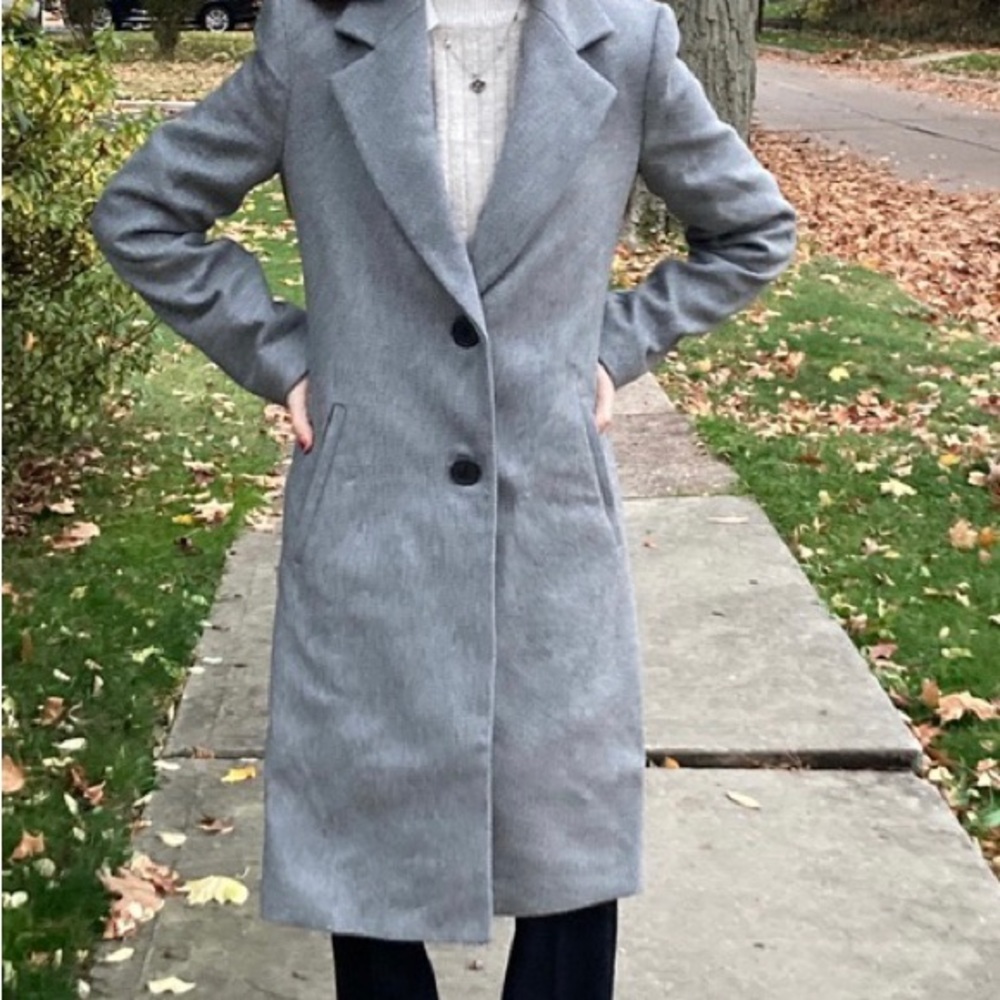 NWT Formal Winter Coat Grey